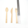 Eco-Friendly 17cm Bamboo Cutlery Set with logo custom